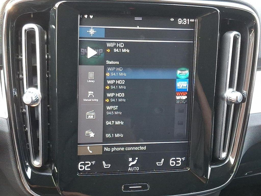 used 2019 Volvo XC40 car, priced at $23,952