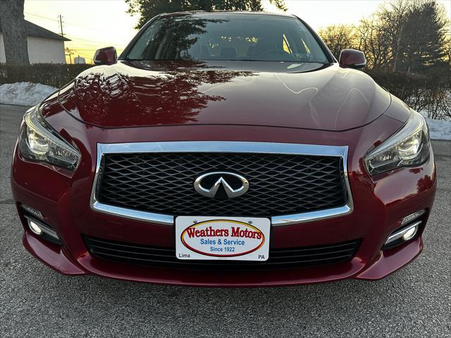 used 2015 INFINITI Q50 car, priced at $18,875