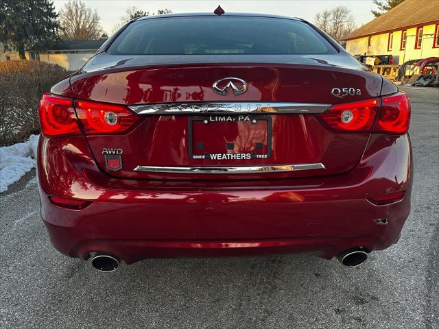 used 2015 INFINITI Q50 car, priced at $18,875