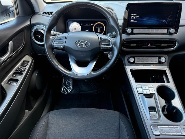 used 2023 Hyundai Kona EV car, priced at $23,581