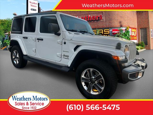 used 2021 Jeep Wrangler Unlimited car, priced at $34,490