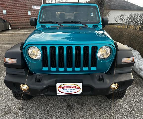 used 2020 Jeep Wrangler car, priced at $24,402