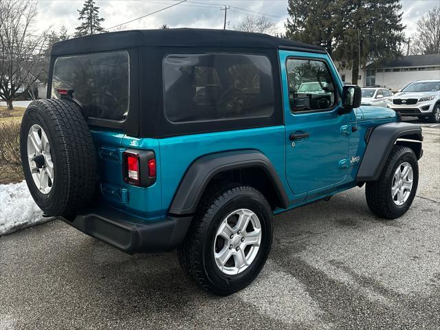 used 2020 Jeep Wrangler car, priced at $24,402