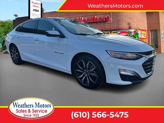 used 2021 Chevrolet Malibu car, priced at $17,856