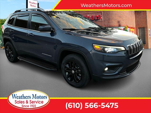 used 2019 Jeep Cherokee car, priced at $19,394