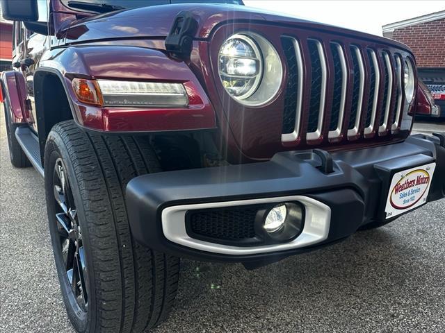 used 2021 Jeep Wrangler Unlimited car, priced at $33,904