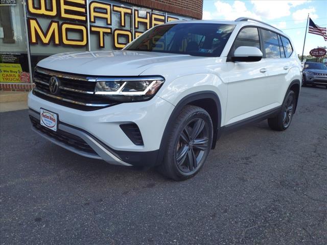 used 2021 Volkswagen Atlas car, priced at $27,731