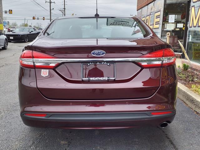 used 2017 Ford Fusion car, priced at $15,287