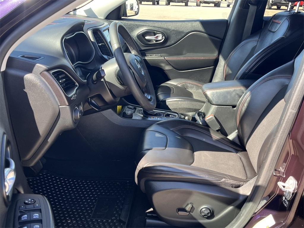 used 2021 Jeep Cherokee car, priced at $25,503