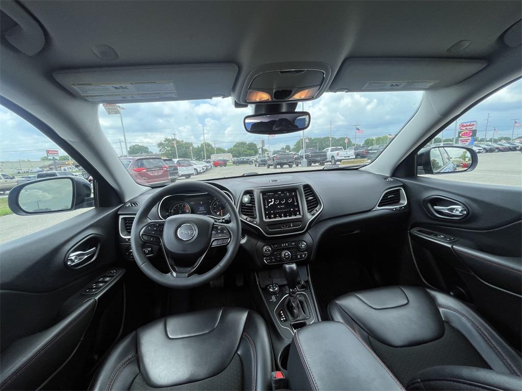 used 2022 Jeep Cherokee car, priced at $25,386