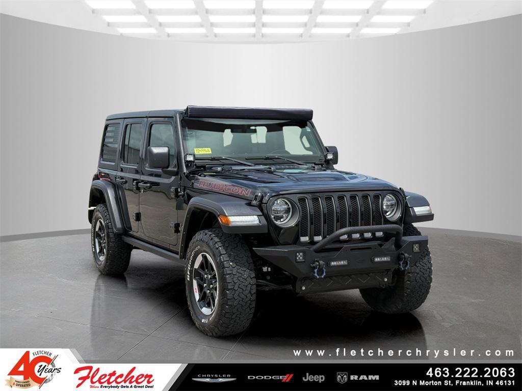 used 2021 Jeep Wrangler Unlimited car, priced at $37,925