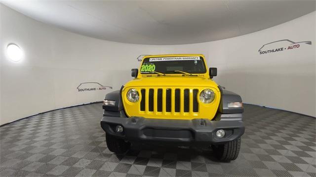 used 2020 Jeep Wrangler Unlimited car, priced at $23,998