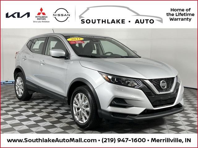used 2021 Nissan Rogue Sport car, priced at $18,746