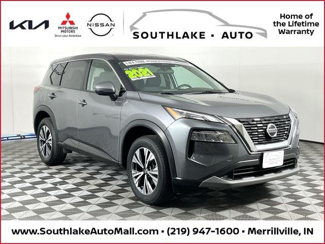 used 2021 Nissan Rogue car, priced at $18,498