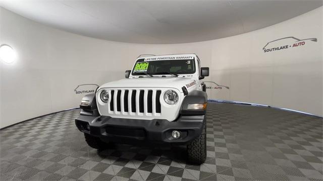 used 2021 Jeep Wrangler Unlimited car, priced at $27,498