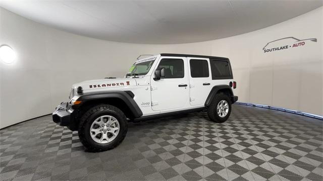 used 2021 Jeep Wrangler Unlimited car, priced at $27,498