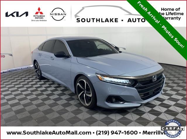 used 2021 Honda Accord car, priced at $19,898