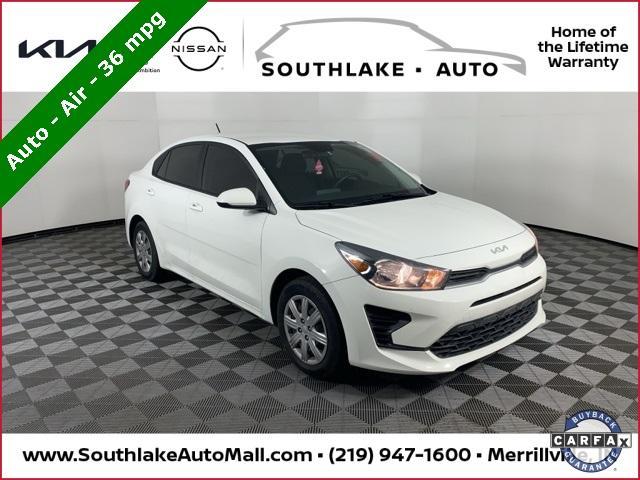 used 2022 Kia Rio car, priced at $13,998