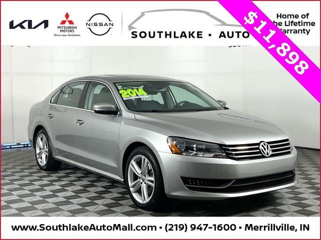 used 2014 Volkswagen Passat car, priced at $10,998