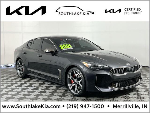 used 2021 Kia Stinger car, priced at $33,498