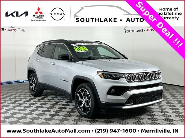 used 2024 Jeep Compass car, priced at $23,998