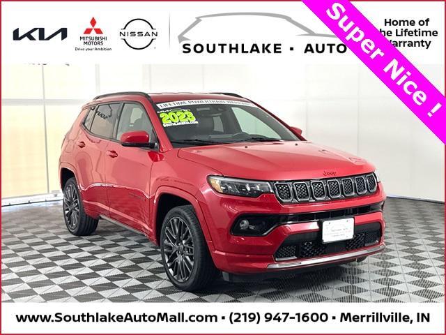 used 2023 Jeep Compass car, priced at $23,998