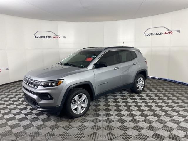 used 2022 Jeep Compass car, priced at $23,592