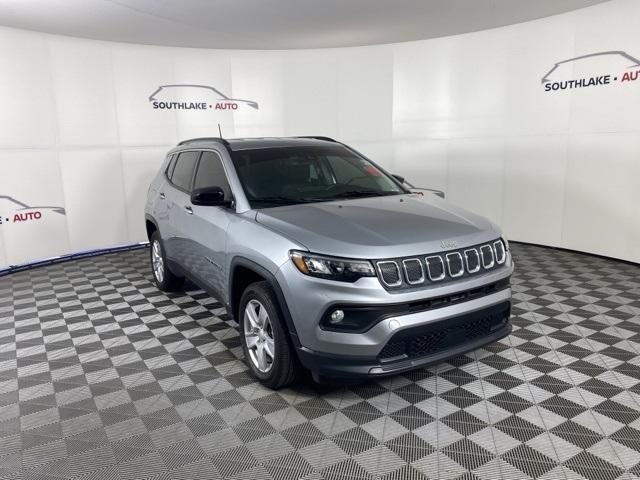 used 2022 Jeep Compass car, priced at $23,592