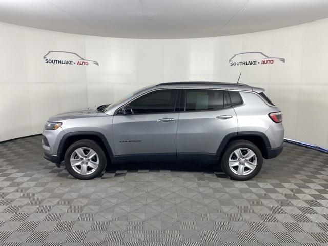 used 2022 Jeep Compass car, priced at $23,592