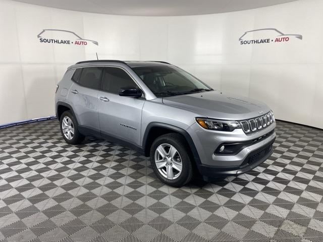 used 2022 Jeep Compass car, priced at $23,592