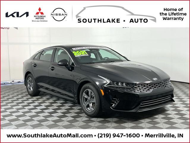 used 2021 Kia K5 car, priced at $16,498