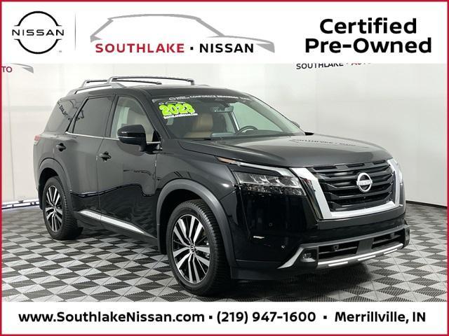 used 2023 Nissan Pathfinder car, priced at $36,498