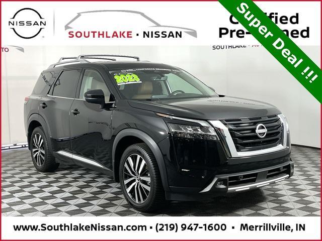 used 2023 Nissan Pathfinder car, priced at $33,498