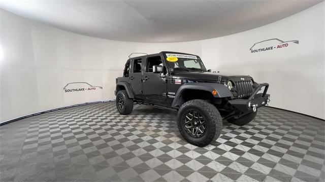 used 2017 Jeep Wrangler Unlimited car, priced at $28,978