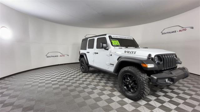 used 2023 Jeep Wrangler car, priced at $33,904