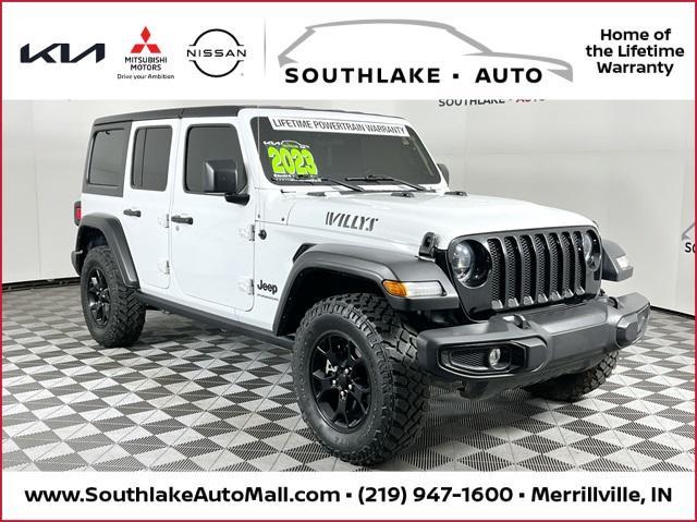 used 2023 Jeep Wrangler car, priced at $33,904