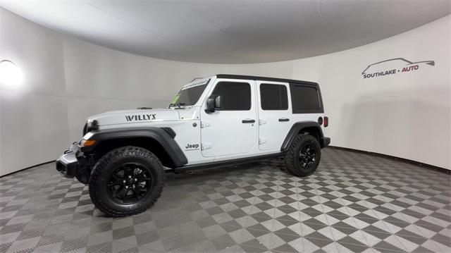 used 2023 Jeep Wrangler car, priced at $33,904