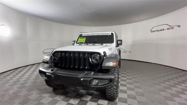 used 2023 Jeep Wrangler car, priced at $33,904