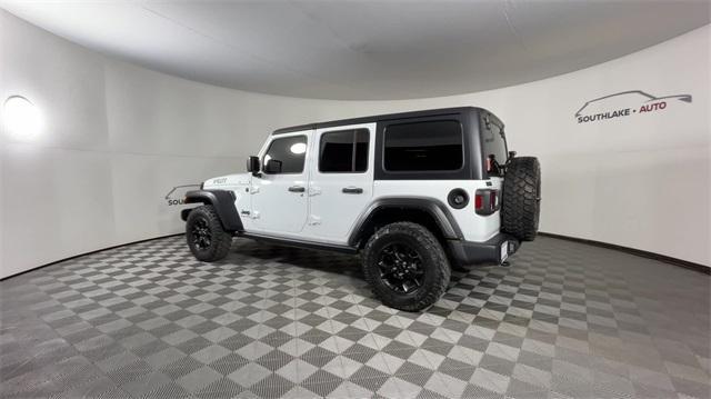 used 2023 Jeep Wrangler car, priced at $33,904