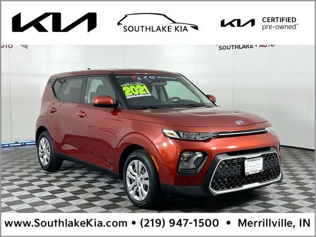 used 2021 Kia Soul car, priced at $14,498