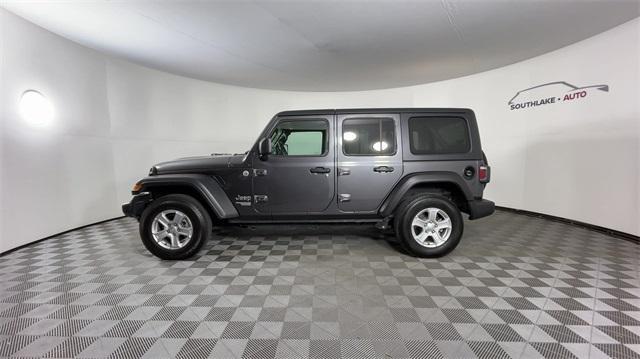 used 2021 Jeep Wrangler Unlimited car, priced at $31,807