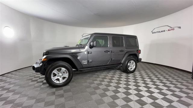 used 2021 Jeep Wrangler Unlimited car, priced at $31,807