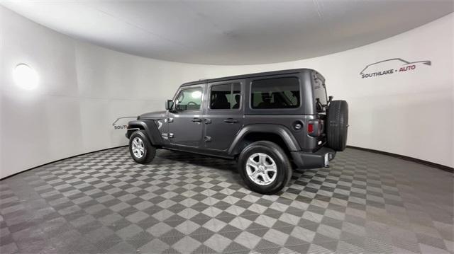 used 2021 Jeep Wrangler Unlimited car, priced at $31,807