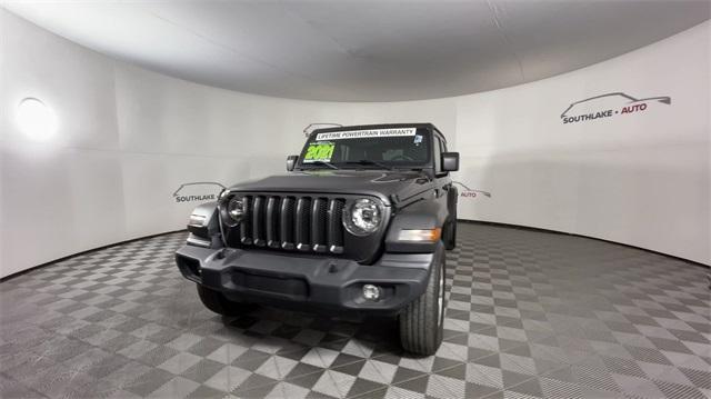 used 2021 Jeep Wrangler Unlimited car, priced at $31,807