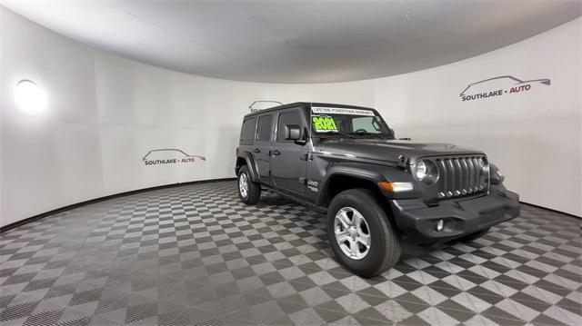 used 2021 Jeep Wrangler Unlimited car, priced at $31,807