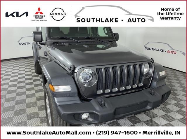 used 2021 Jeep Wrangler Unlimited car, priced at $32,105