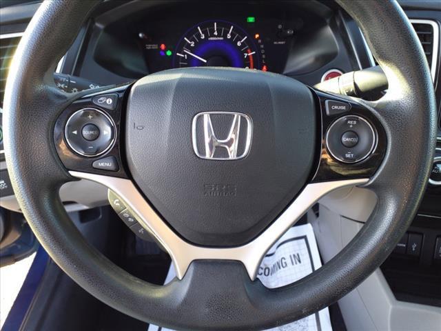 used 2015 Honda Civic car, priced at $9,790