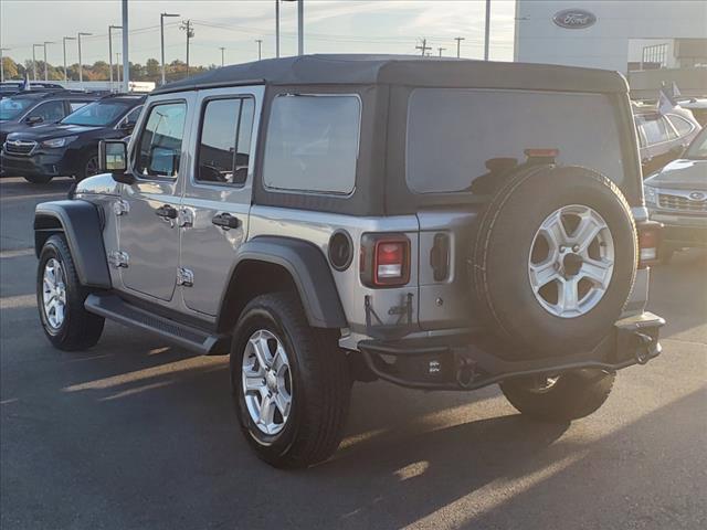 used 2018 Jeep Wrangler Unlimited car, priced at $25,000