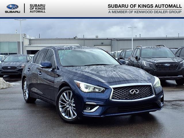 used 2022 INFINITI Q50 car, priced at $24,497