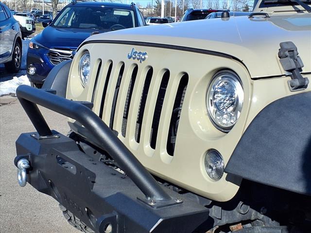 used 2017 Jeep Wrangler car, priced at $23,897